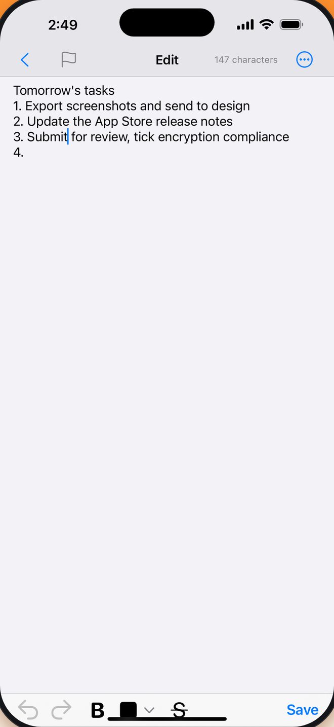 Didn't hit save? Every word's still there