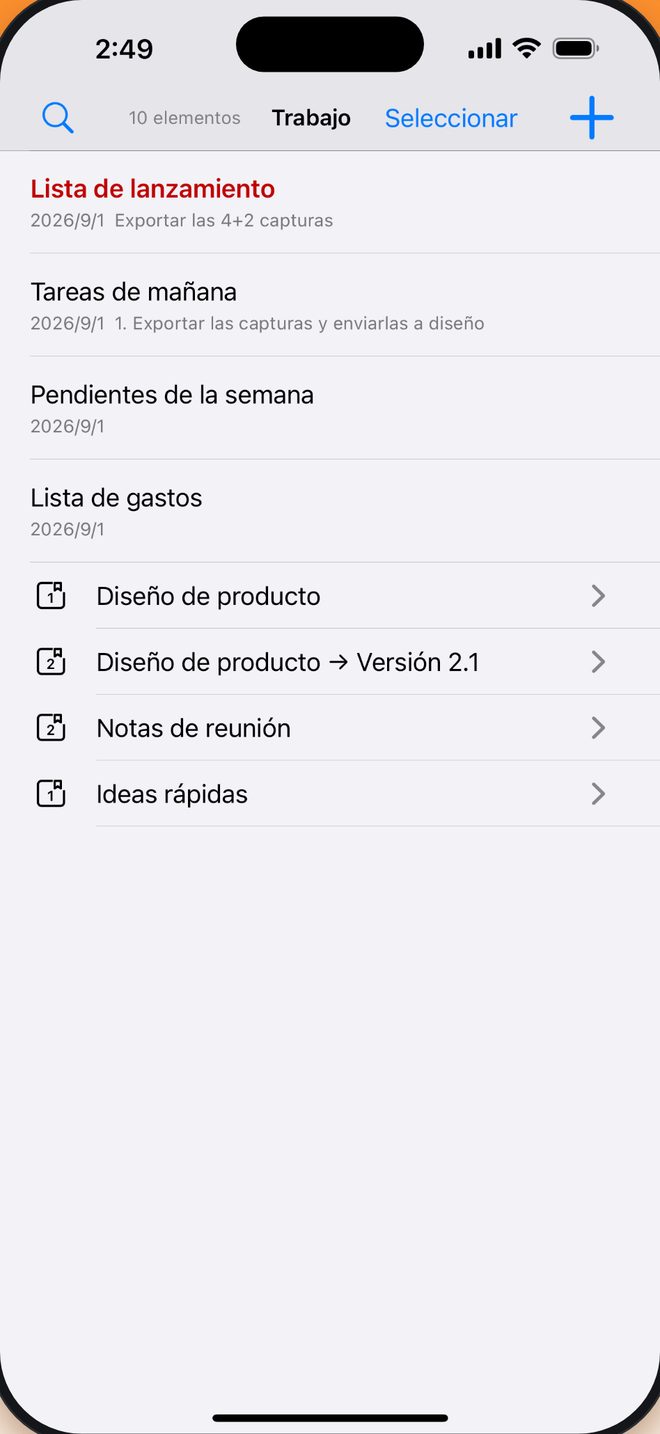 Grupos anidados