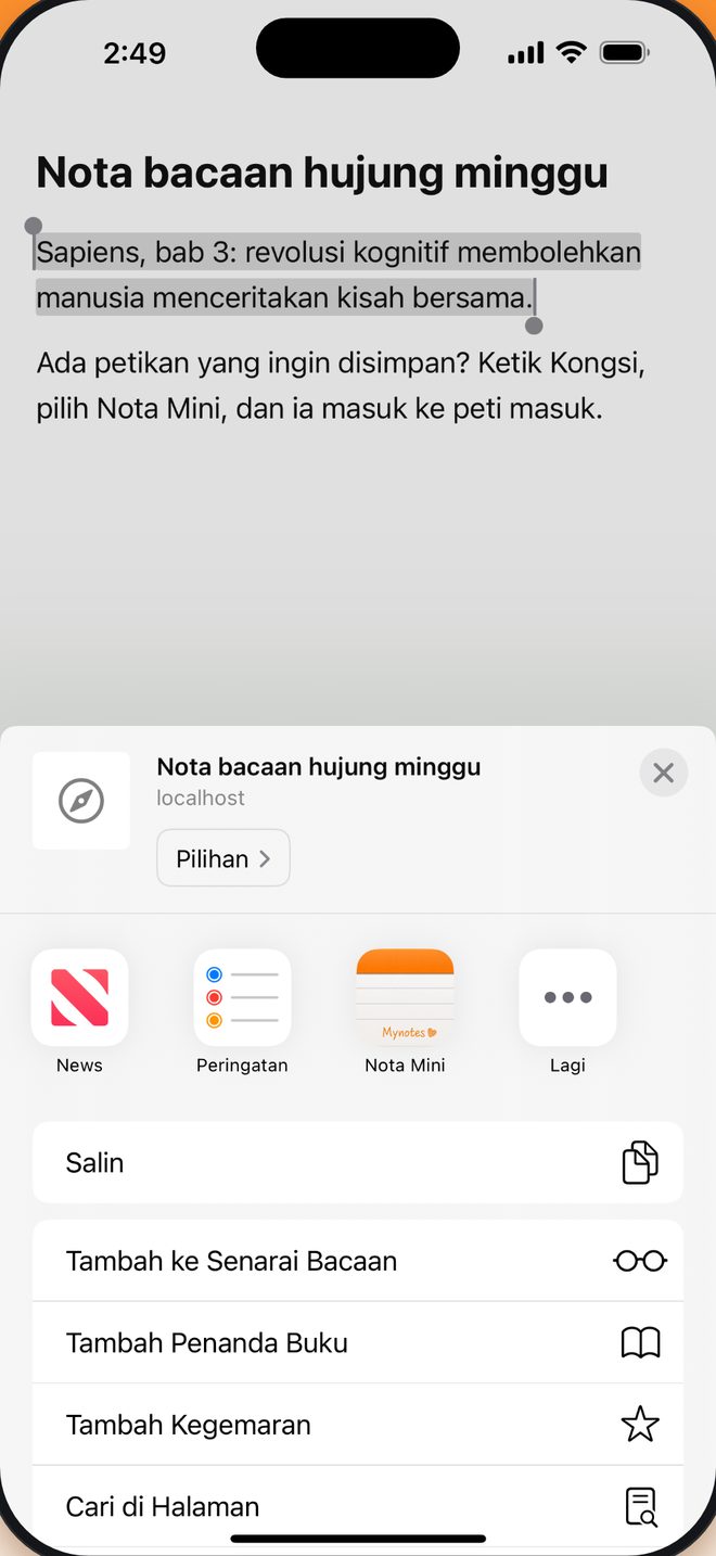 Nampak, terus simpan tanpa salin-tampal