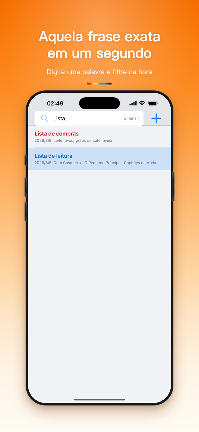 Buscando notas no Notas Mínimas