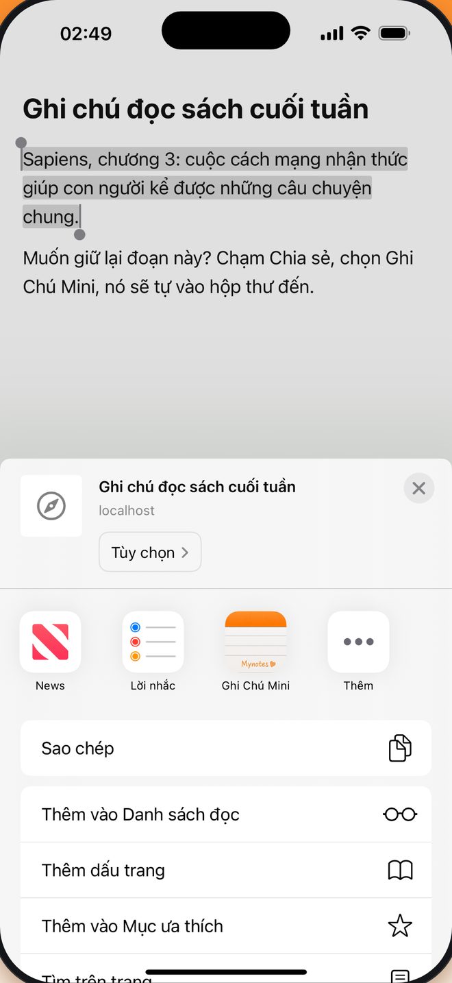 Thấy là lưu khỏi sao chép qua lại